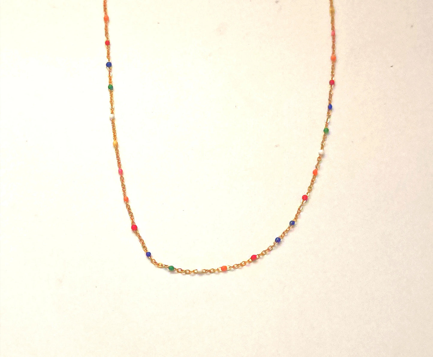 Chaine acier multi color
