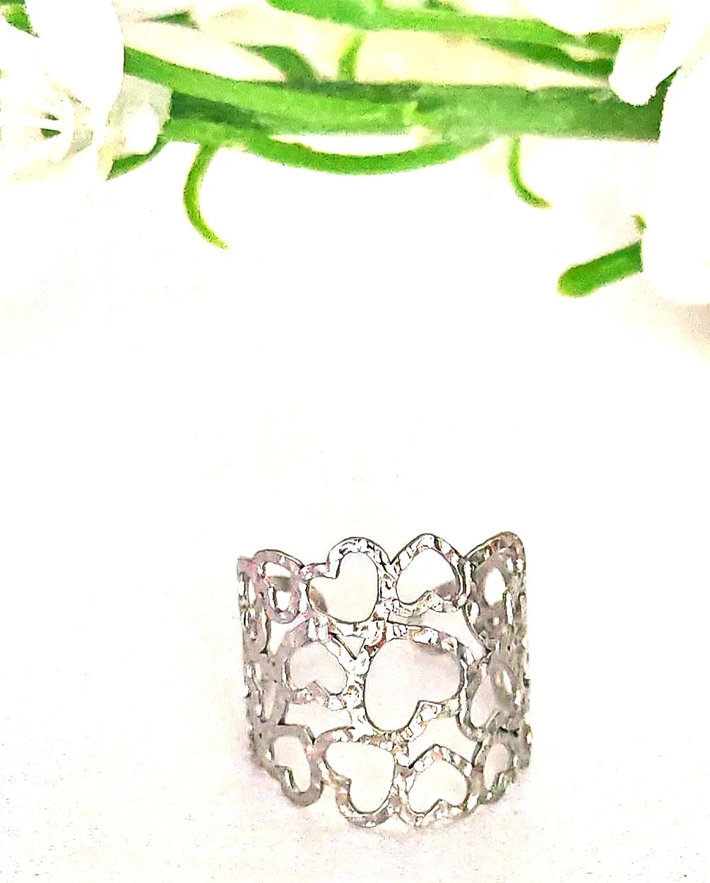Bague fete des meres coeur