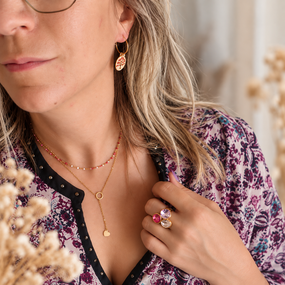 Boucles d’oreilles Arbre de Vie