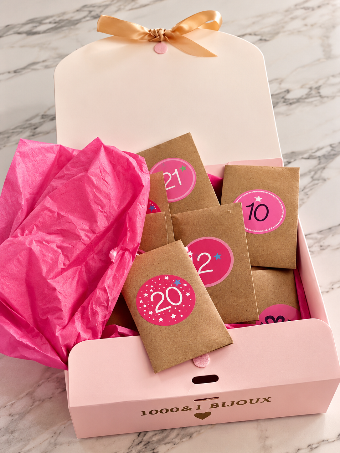 Calendrier de l’Avent Bijoux 2026 – 24 surprises | Précommande