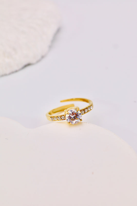 Bague Duo Cristal seule