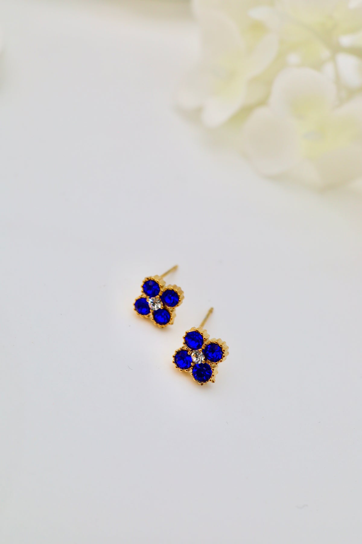 Boucles Fleurs Bleues
