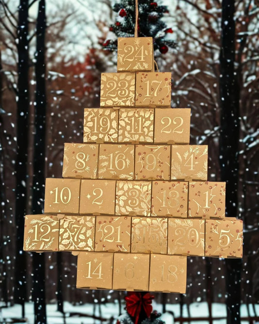 🎄 Calendrier de l’Avent Bijoux ARGENT & Beauté – Édition Limitée Fait Main