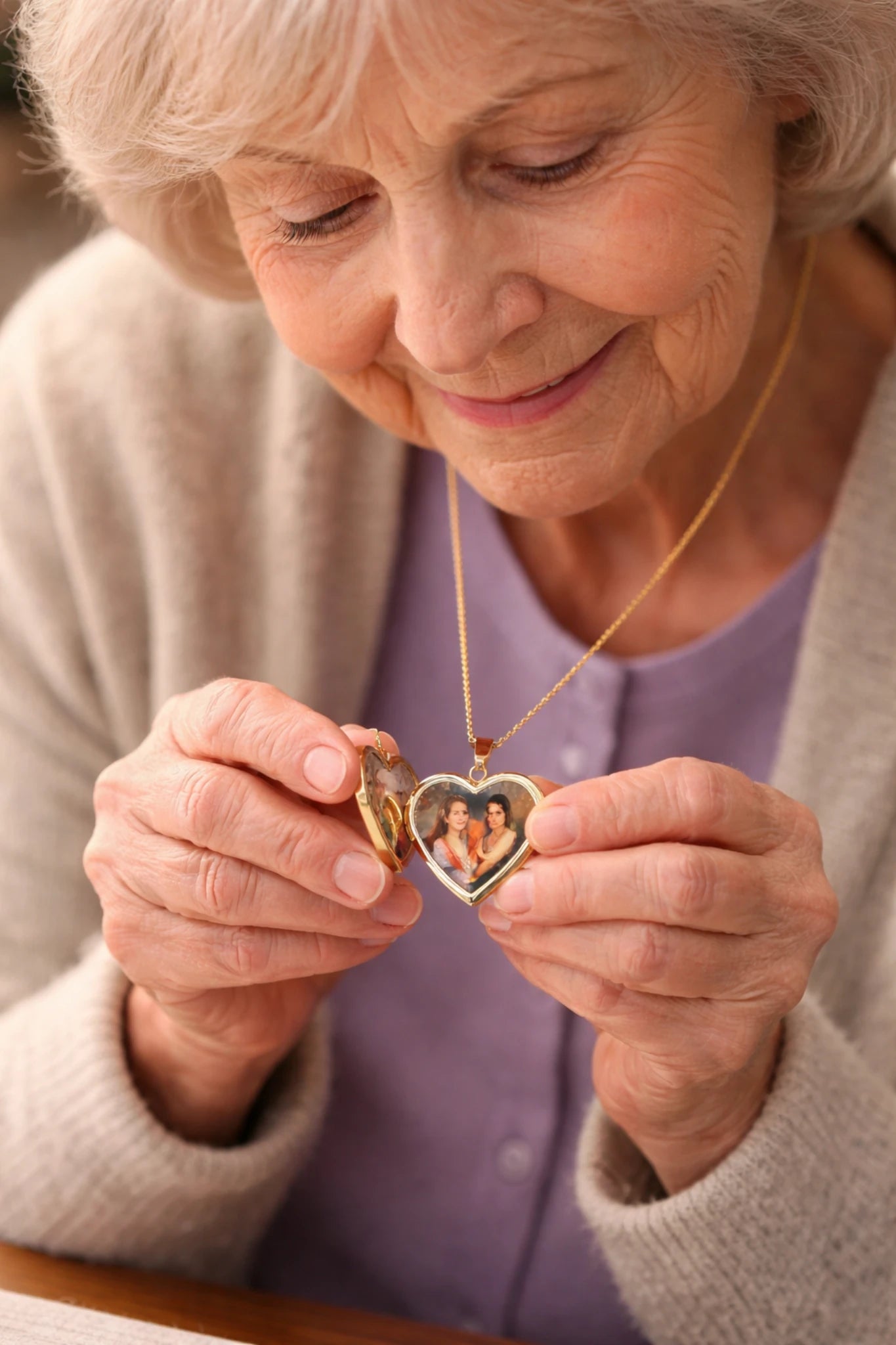 ollier médaillon cœur ouvrant en acier inoxydable argent avec photo à l’intérieur