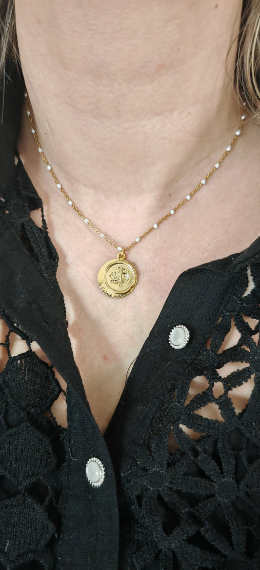 Pendentif je t aime maman